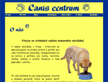 Tablet Screenshot of caniscentrum.cz